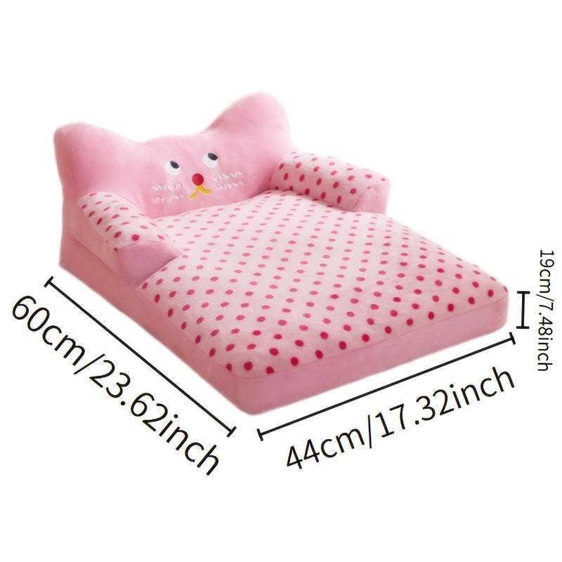 Autumn Winter Warm Dog Bed anti-slip Large Space Removable and Washable Dog Sofa Beds Comfortable Soft Pet Supplies Products