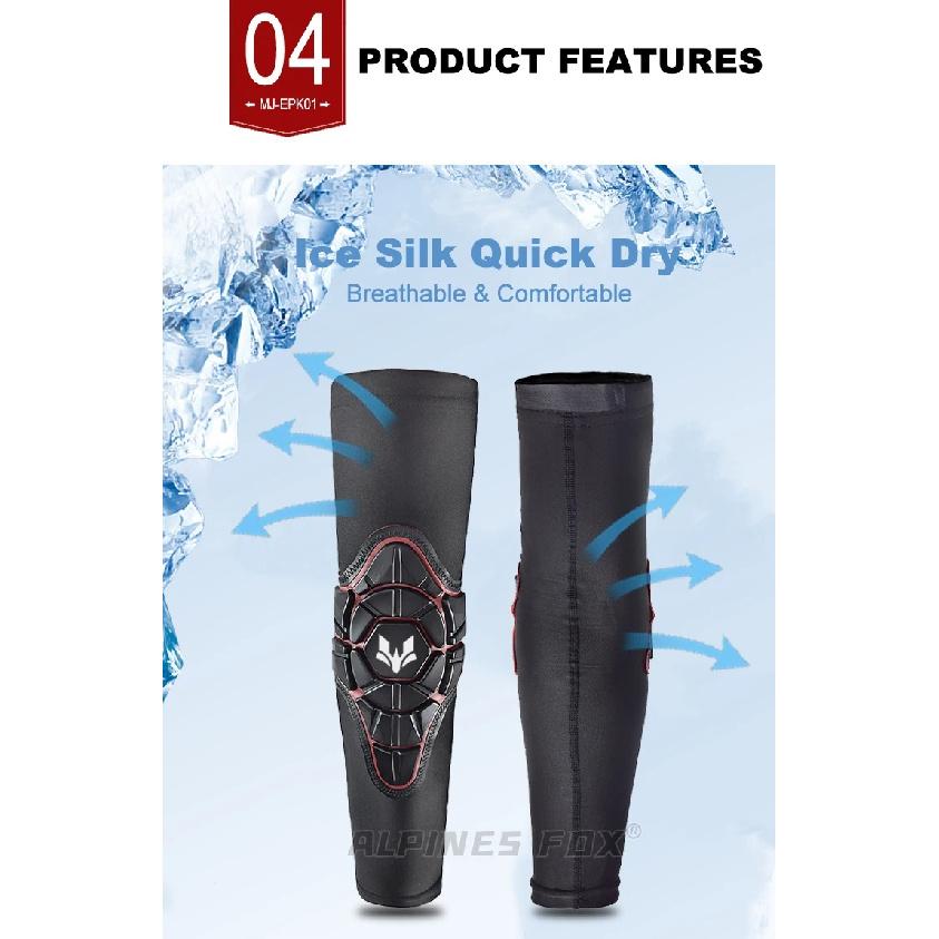 Adult Motorcycle Elbow Pads Arm Sleeves Knee Pads Armor MTB Cycling Knee Protection Motorbike Protective Gears Motocross Guards