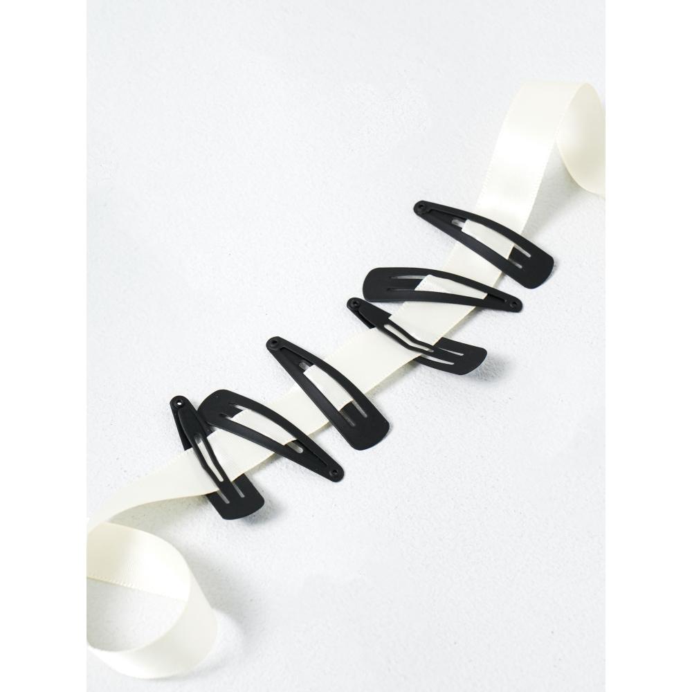 Daiso Basic Hair Clip Matte 5 Cm Pack Of 14