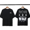 ERD Melancholy Rich Hoodie: European-American Streetwear, Loose Fit, Zipper, Short Sleeve