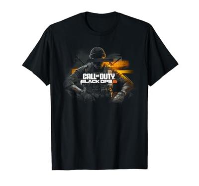 Футболка с изображением Трои Маршалла из видеоигры Call of Duty Black Ops 6