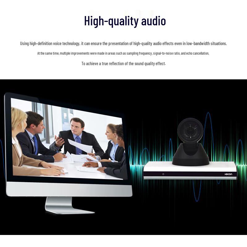 HDCON HTX30V 1080P HD Video Conferencing System (CN version)