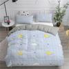 Cartoon Bedding Set Cute Cats Printed 3D Duvet Cover Set Twin Full Queen King Double Sizes Pillowcase Bedclothes Soft Polyester