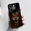 Чехол для Infinix Hot 40i Hot40i Модный Мраморный Черный Силиконовый Мягкий Чехол для Телефона Для Infinix Hot 40i 40 i X6528B Задняя Крышка Fundas
