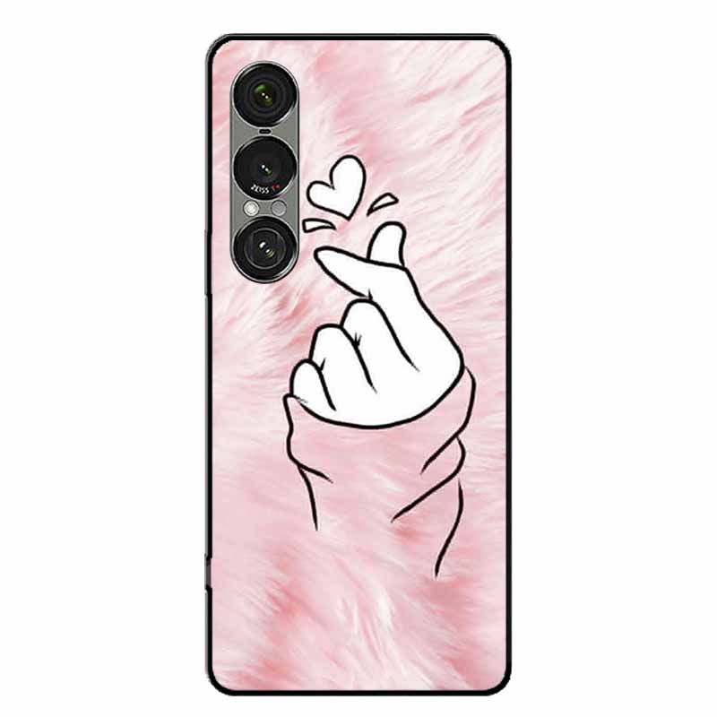 Для Sony Xperia 1 VII / 1 VI / 1 V Чехлы Модный Защитный Силиконовый Задний Чехол Для Xperia 1 VII Задняя Крышка Телефона Capa Xperia 1V Funda