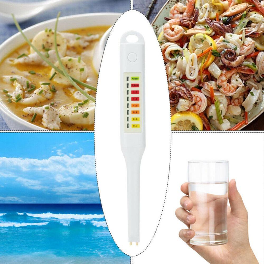 Food Salinity Meter Salt Concentration Meter Salinity Tester Salinometer Salinity Tester Pen
