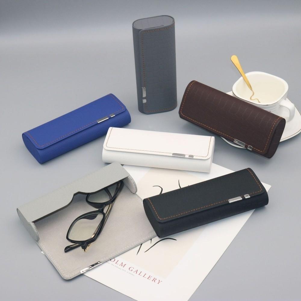 PU Leather Glasses Case Anti-Pressure Glasses Storage Box New Sunglasses Case Men Women