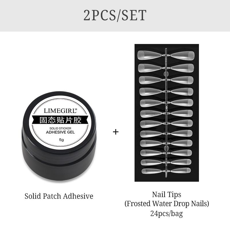 Твердый гель для кончиков ногтей для быстрого наращивания ногтей, прозрачный замачиваемый УФ-светодиодный гель для дизайна ногтей, функция гель-карандаша, накладные ногти