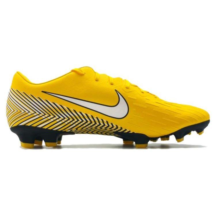 Nike Мужские бутсы Mercurial Vapor 12 Pro NJR FG Amarillo желтый бело-черный AO3123-710