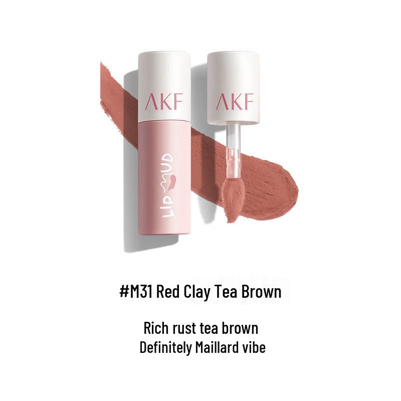 AKF Matte Lip Mud: Affordable Lipstick & Lip Gloss for Students - Niche Brand