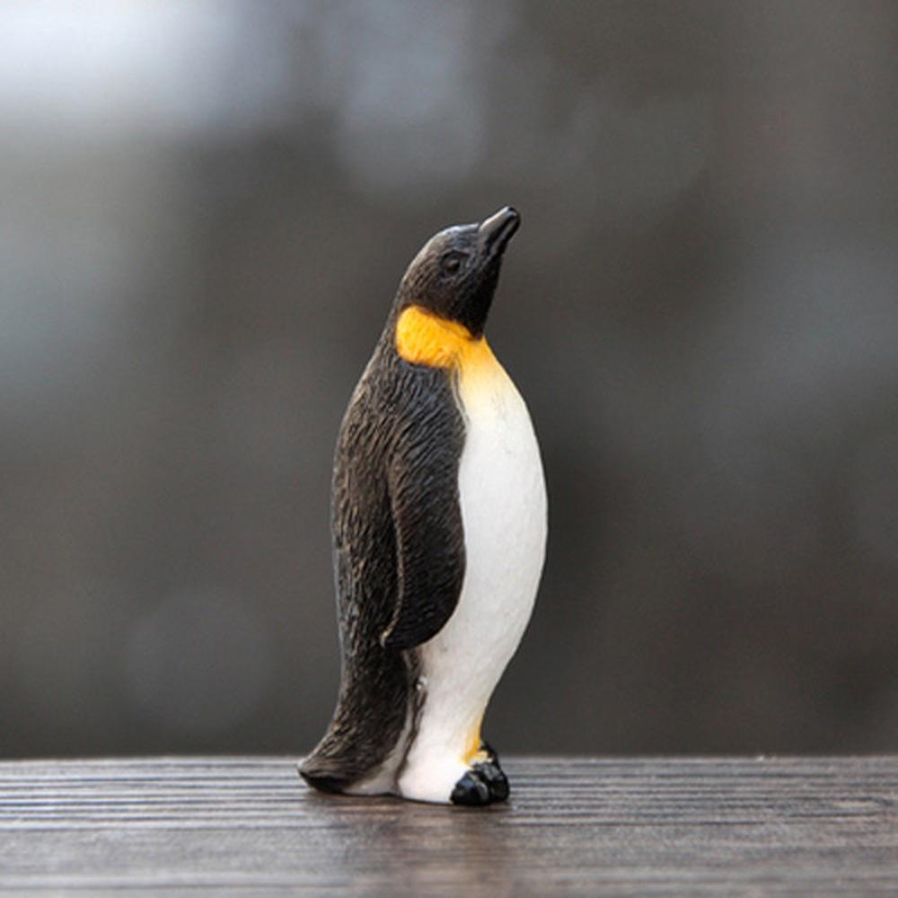 Смола маленькая модель пингвина айсберг тюлень зимняя фигурка миниатюрный микропейзаж украшение для сада фей