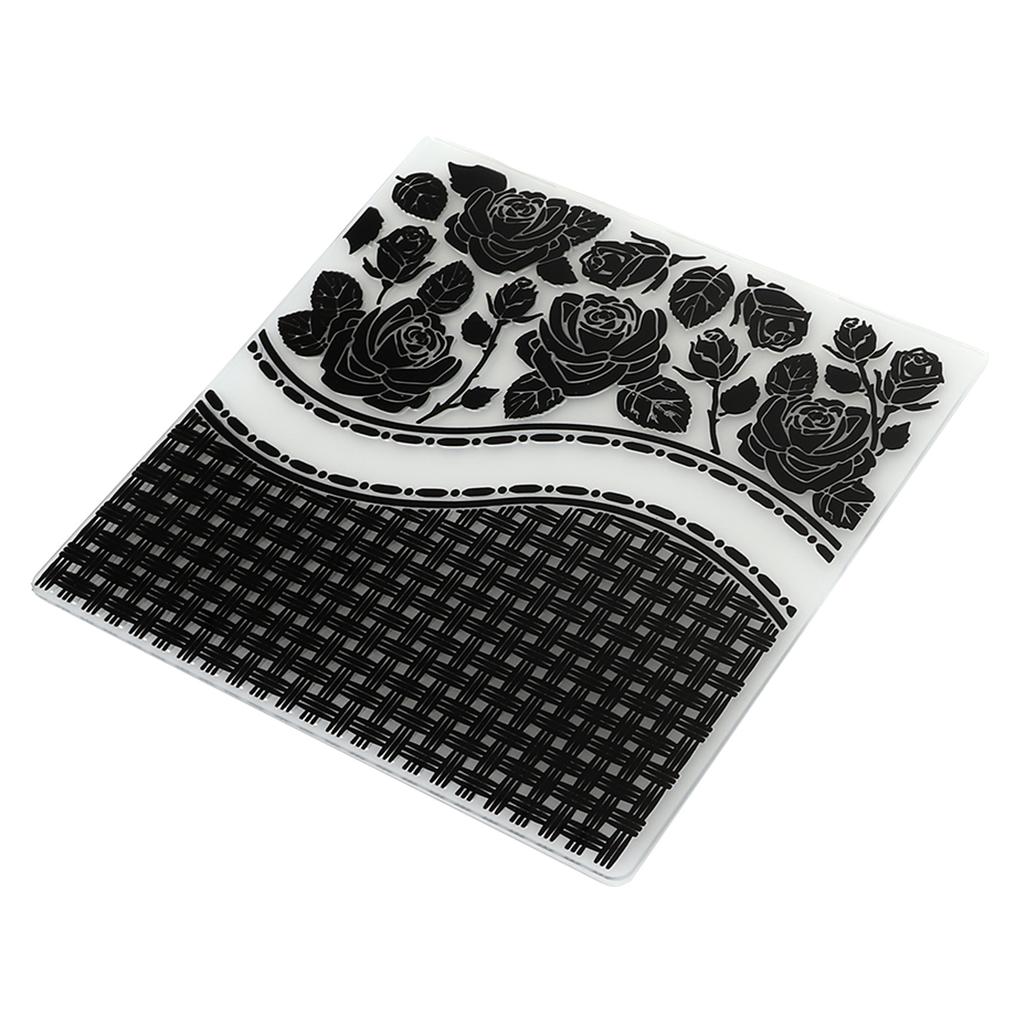 2 шт. папки для тиснения уникальный дизайн вогнутая выпуклая текстура шаблон папки для тиснения для Invita