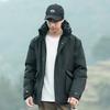 2025 новая осенне-зимняя мужская одежда высокого класса, простая модная одежда в стиле милитари, хлопковая стеганая одежда, мужская теплая одежда для путешествий на открытом воздухе