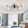 Vintage Spider Chandelier Black/White Retro Hanging Lamp Modern Living Room Resturant Other Bedrooms Ceiling Lamp Light Fixture