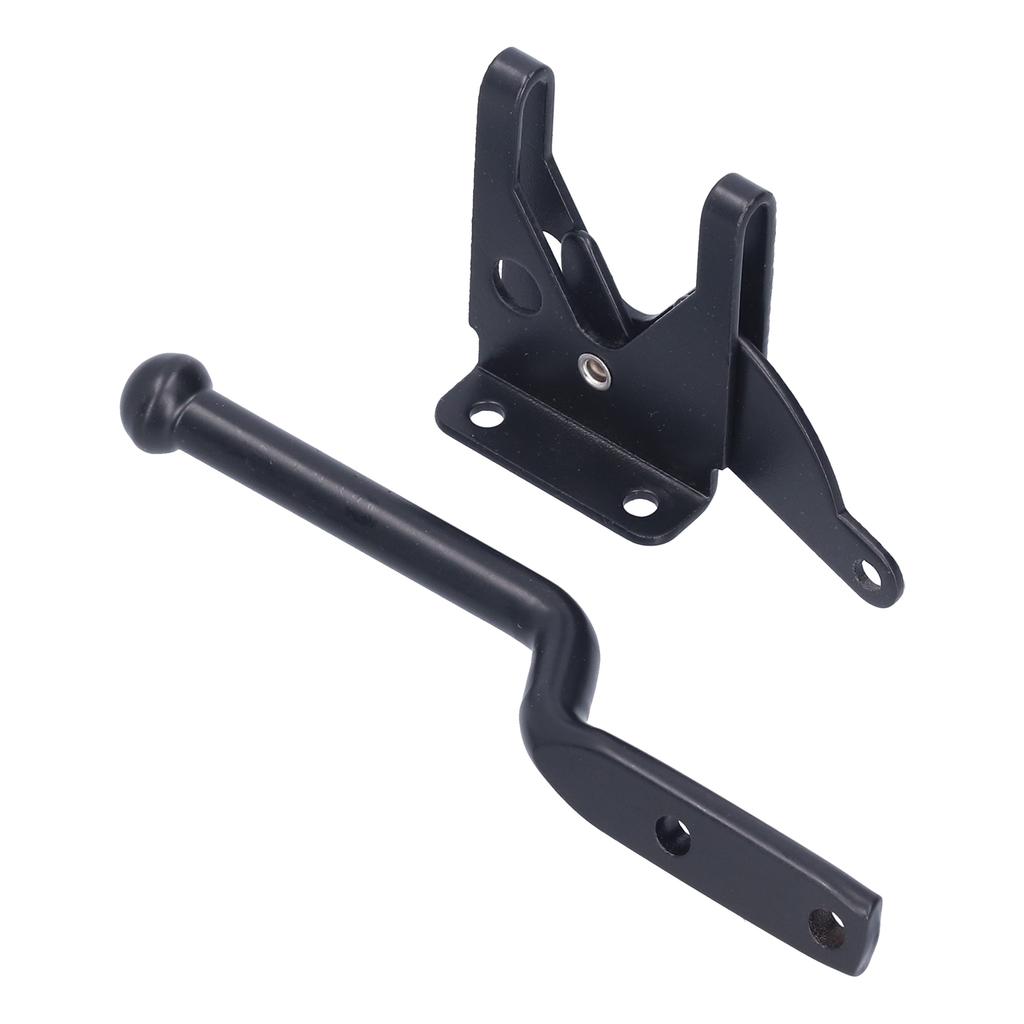 Gate Latch Kit RustProof Carbon Steel Fence Bolt Lock Safety Door Hardware Fittings