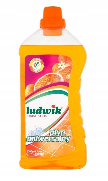 Ludwik universal floor cleaner, orange, 1l