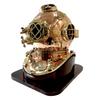 Copper Brass Diving Helmet US Navy Deep Sea Divers Helmet Nautical Collection