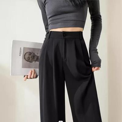 Женские летние брюки больших размеров с широкими штанинами - Свободный крой для фигуры типа "груша"