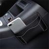 PU Leather Car Storage Bag Multi-functional Auto Slit Box Sticky Car Seat Side Pocket Window
