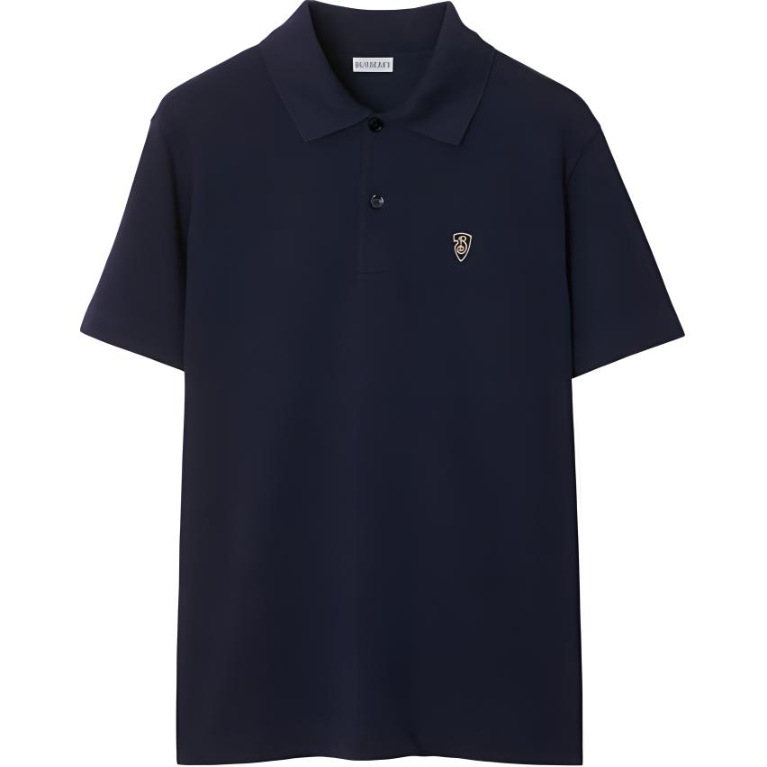 Burberry Logo Embroidered Regular Fit Polo Shirt 80998841