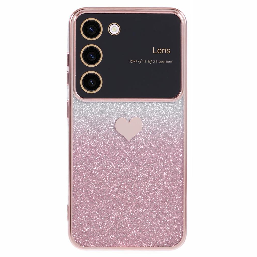 Для Samsung Galaxy S23 чехол TPU противоударный защитный градиентный блестящий чехол для телефона