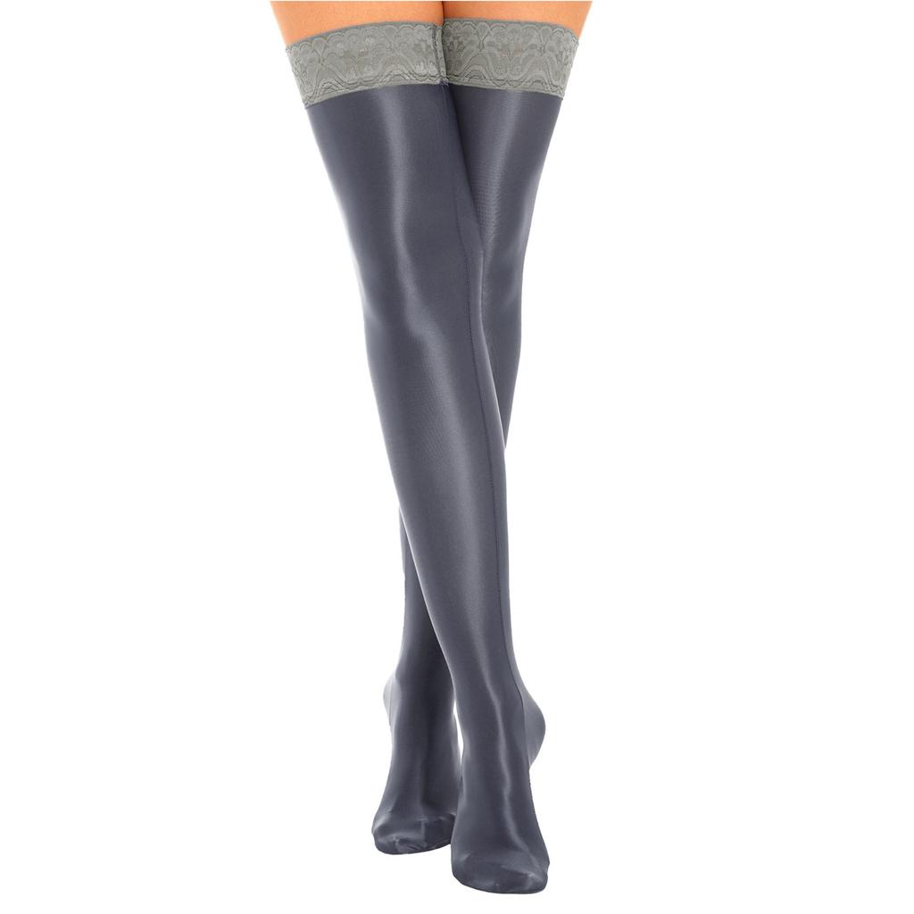 Женские кружевные топы, чулки выше колена на день святого Валентина