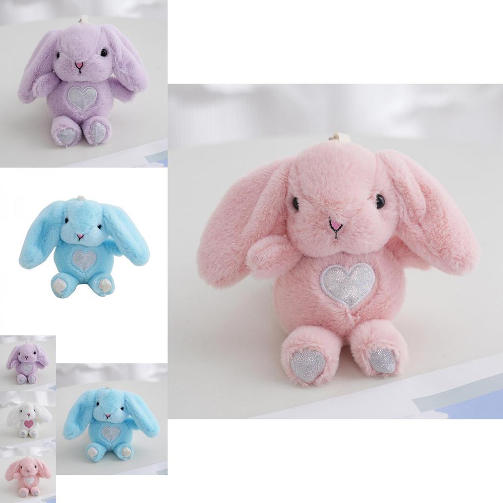 Adorable Heart Rabbit Plush Toy Perfect For Claw Machines And Keychain Wholesale