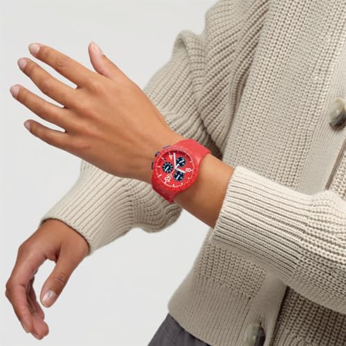 Swatch PRIMARILY RED SUSR407 Наручные часы, Красный