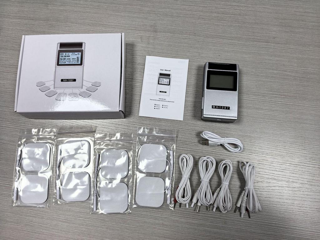 Трансграничный аппарат ТЭНС и ЭМС для меридианной терапии: 60 Режимов, 4-канальный импульсный массажер для плеч, шеи и шейного отдела позвоночника.