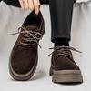 Мужские туфли на толстой подошве в стиле business casual - модные, универсальные и простые мужские классические туфли