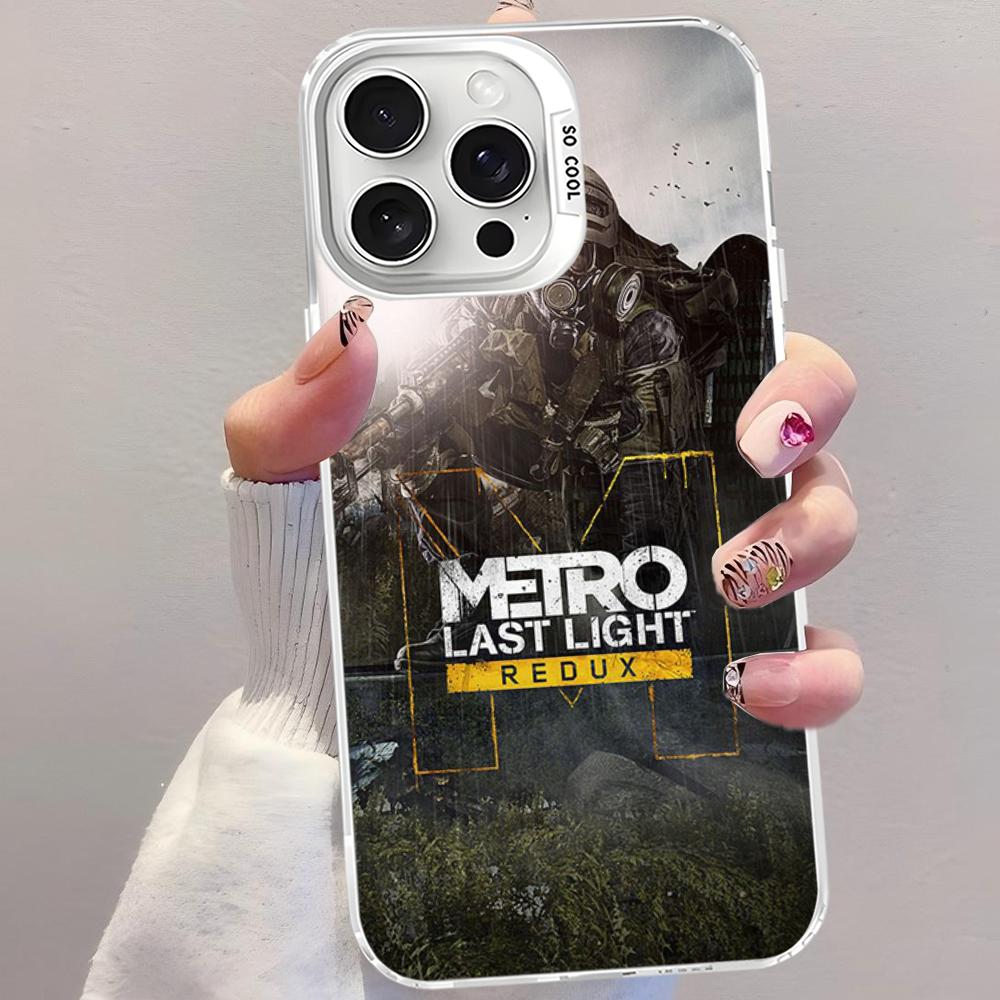 Чехол для телефона Metro для iPhone 16 15 14 13 12 11 Pro Max X XR XSMAX 8 7 Plus Матовый Ударопрочный Задний Чехол