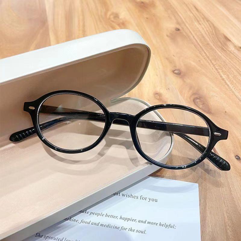 Розница Чжан Цзинъи С Овальной Оправой Очки Ботана Женские Литературные Черепаховые Могут Соответствовать Диоптриям Js96