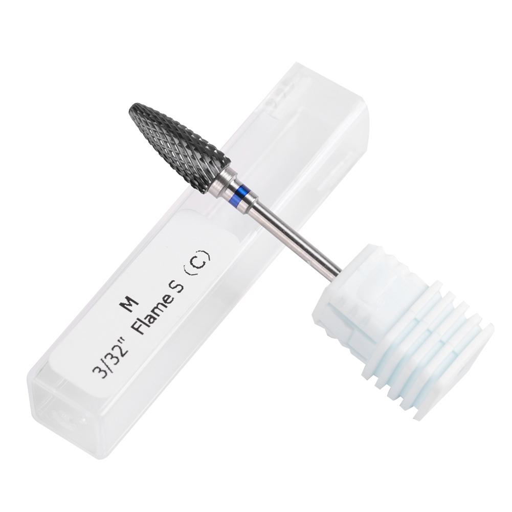 Керамическая цилиндрическая шлифовальная головка для ногтей, фреза для полировки ногтей, маникюрные инструменты 22ST