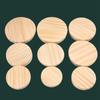Grain Clear Silicone Ring Reusable Wooden Tea Set Accessories Storage Tank Bamboo Cover Cup Lid