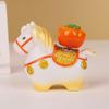 Handcrafted Zodiac Horse Ornaments Rotatable Zodiac Horse Figurines  Chinese New Year