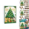 Dog Series Advent Calendar With Acrylic Festive Decor For Christmas Party Gifts