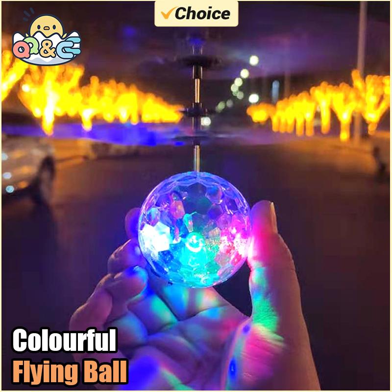Latest Flying Ball Luminous Kid's Flight Balls Electronic Infrared Induction Aircraft Remote Control Playthings LED Light Mini Helicopter