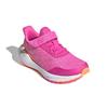 Adidas EQ21 Run Velcro J Screaming Pink Детские кроссовки Screaming-Orange Cloud-White FX2255
