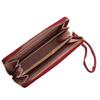 Women's Fashion Heart Long Leather Wristlet WalletLarge Capacity Multi Card Wallet Zipper Clutch Purse