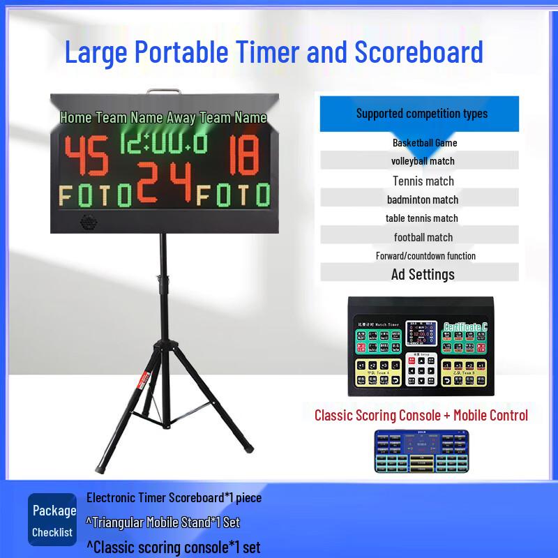 Электронное табло для различных видов спорта с управлением через Android