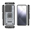 Для Xiaomi 14 Pro 14Pro 5g задняя крышка противоударный бронированный чехол кольцо слайдер объектив камеры защита магнитный держатель подставка телефон чехлы