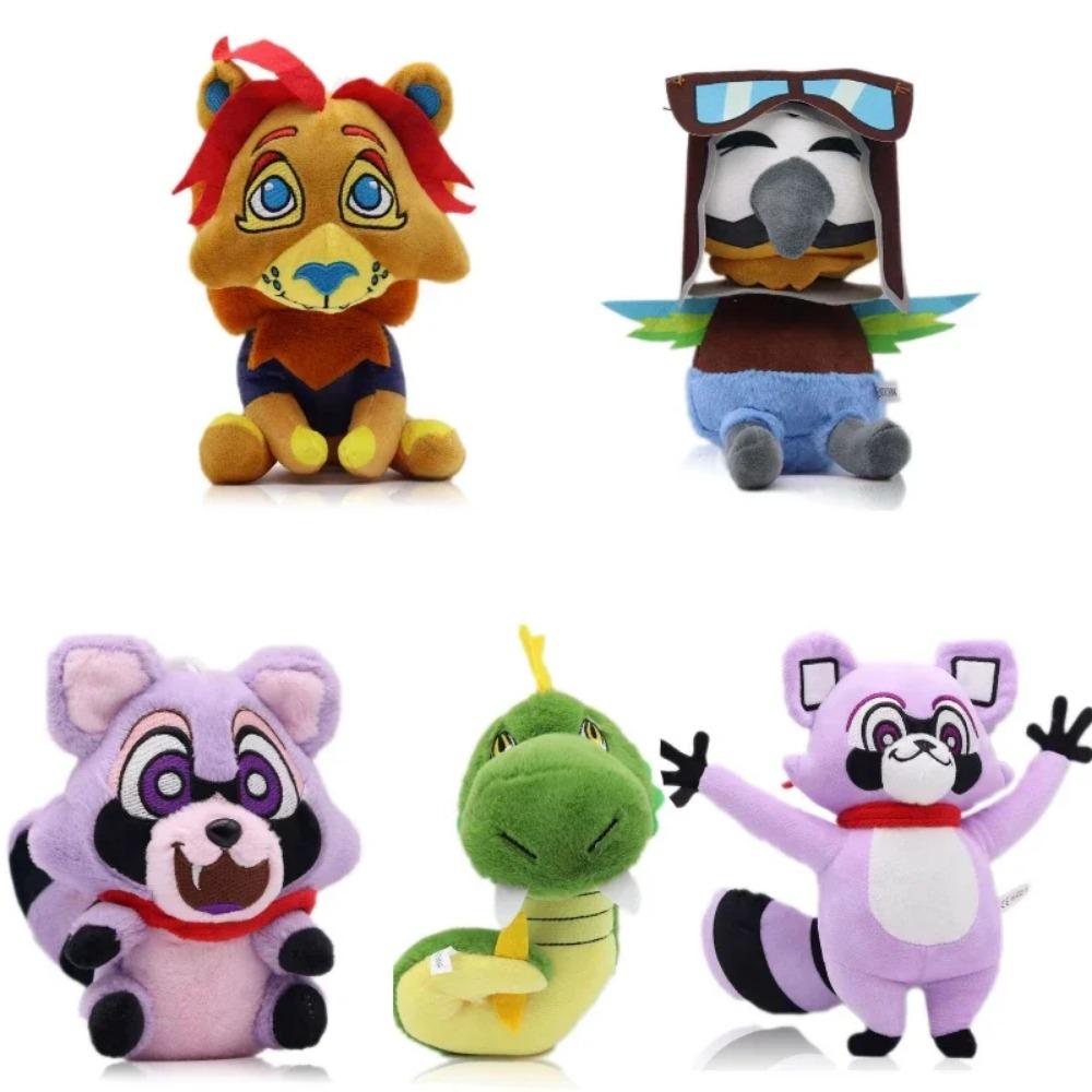 Indigo Park Мягкие игрушки Мультяшный енот Rambly Мягкие куклы Животные Мягкие фигурки Диван Кровать Украшения Подушки Рождественские подарки