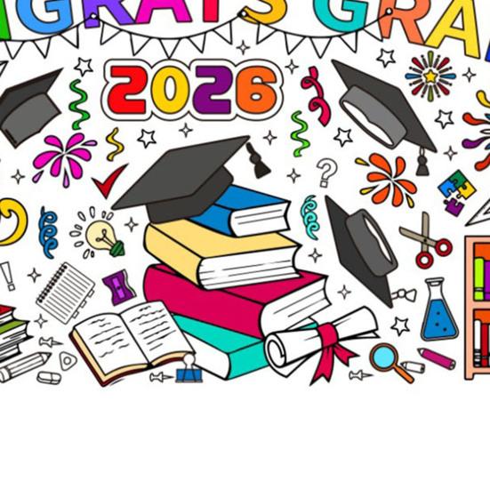 Гигантский раскрашивающий плакат на выпускной 72 x 30 дюймов, большая скатерть-раскраска «Поздравляем с выпускным» для детей, активности на выпускной в детском саду, принадлежности для вечеринки