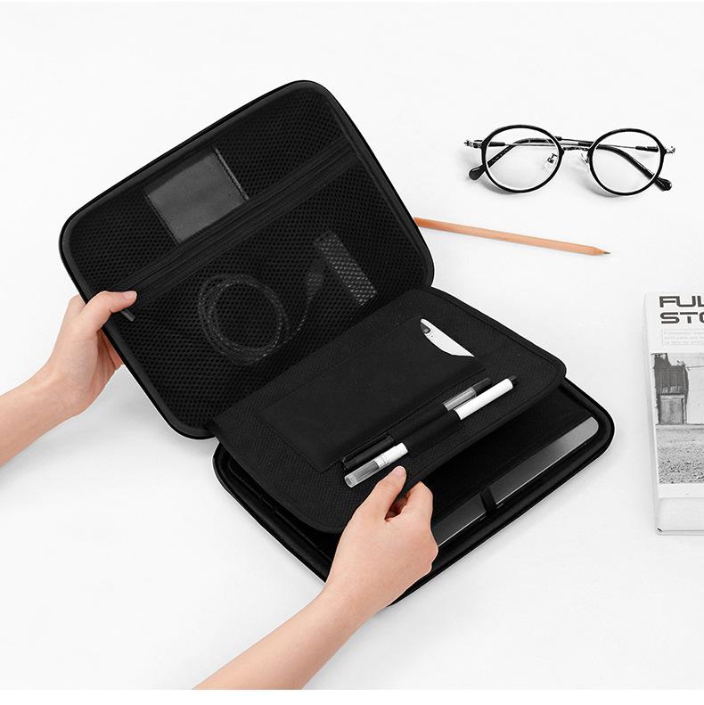 Boona Чехол-сумка для iPad Pro 11 дюймов, противоударный чехол, сумка на молнии с кронштейном, сумка для планшета, ноутбука, портфель