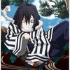 Аниме Demon Slayer Kimetsu No Yaiba Iguro Obanai Haori Kimono Косплей Костюм Парик Белая Змея Реквизит Костюм на Хэллоуин для взрослых и детей