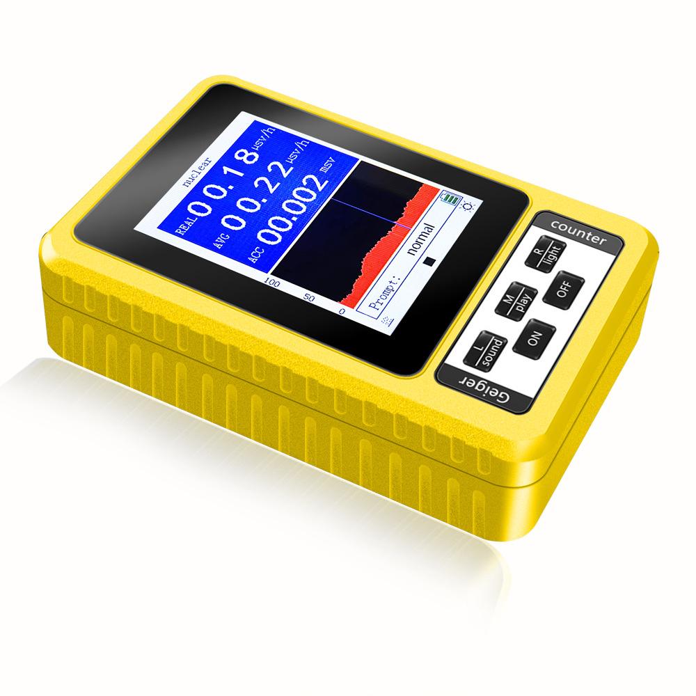 XR3-BR-9C 2-в-1 портативный цифровой дисплей электромагнитного излучения ядерный детектор ЭДС счетчик Гейгера тестер функционального типа