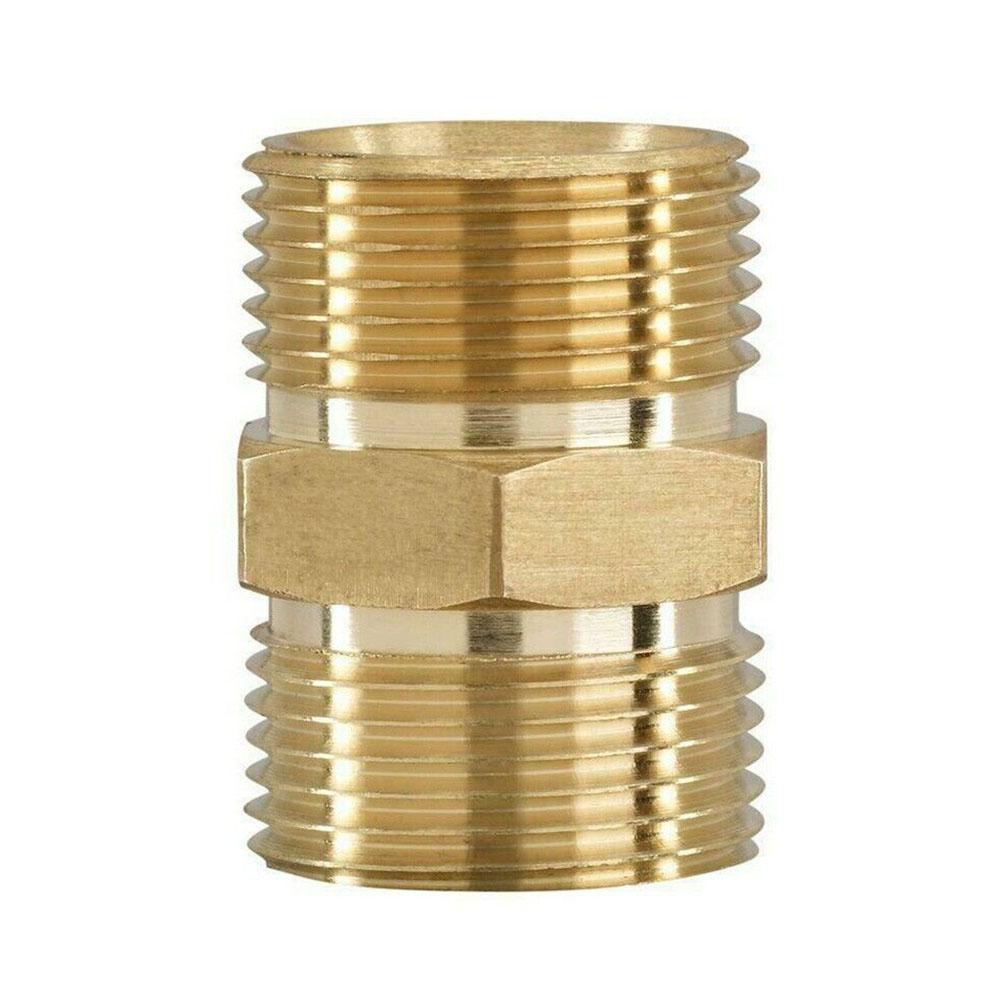 M22/14mm Hose Connector Male Adapter M22/15mm Male Thread Brass