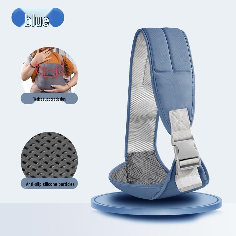 Baby Carrier: Simple Sling with Waist Stool for Newborns - Hands-Free, Portable Infant Holder
