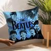 Наволочка B-beatleS-Band Плюшевая ткань Мягкая Наволочка Двусторонняя печать Наволочка для подушки Бытовая