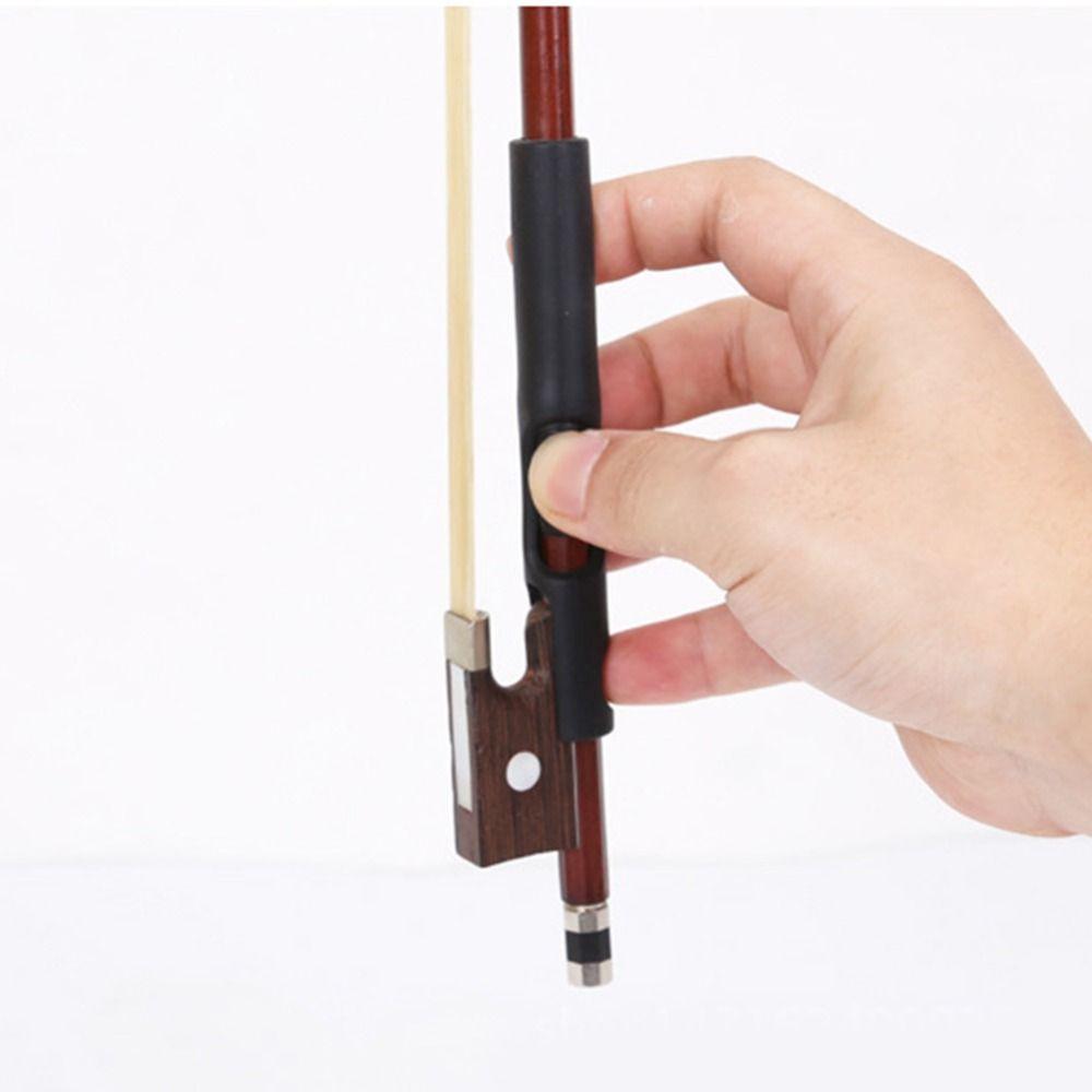 Rubber Violin Bow Hold Teaching Aid Full Size Violin Bow Grip Partner  Student
